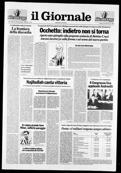 Il giornale : quotidiano del mattino